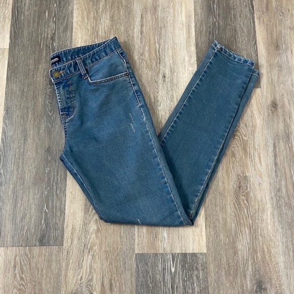 VINTAGE & ORIGINAL High Rise Skinny Jeans 30 Long - Picture 1 of 8